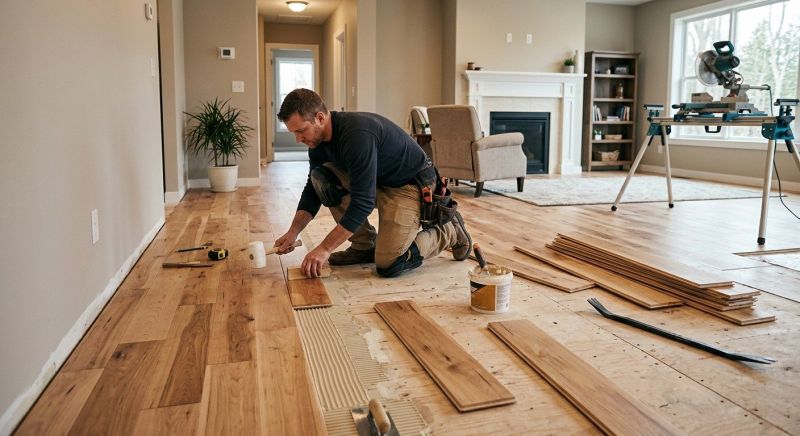 Engineered Wood Installation in Colchester, CT