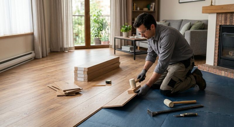 Laminate Floor Installation in Cromwell, CT