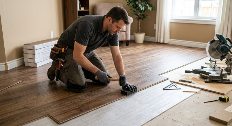 Laminate Floor Installation in Durham, CT