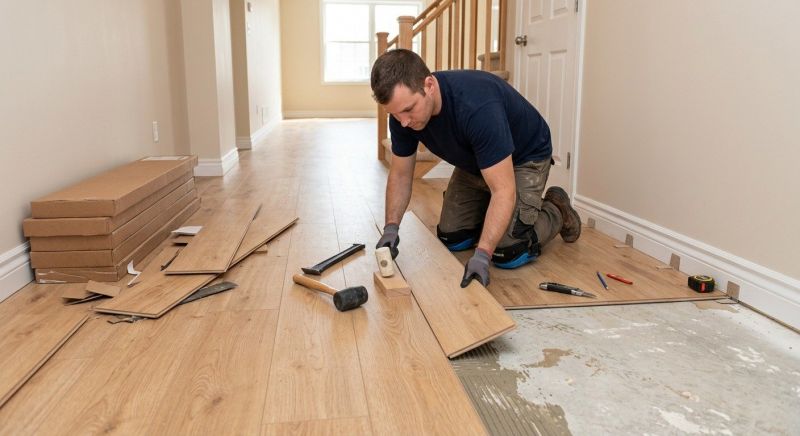 Laminate Floor Installation in Haddam, CT