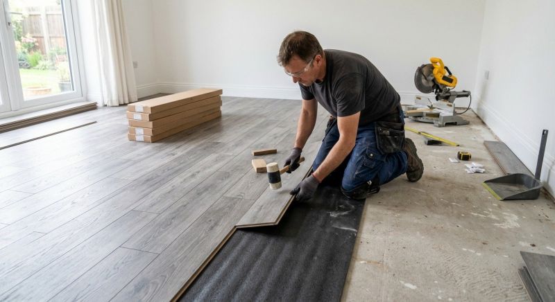 Laminate Floor Replacement in Andover, CT