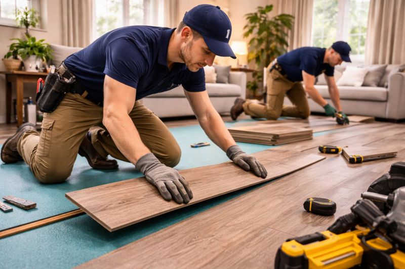 Laminate Floor Replacement in Westbrook, CT