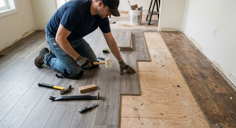 Laminate Floor Replacement in Wethersfield, CT