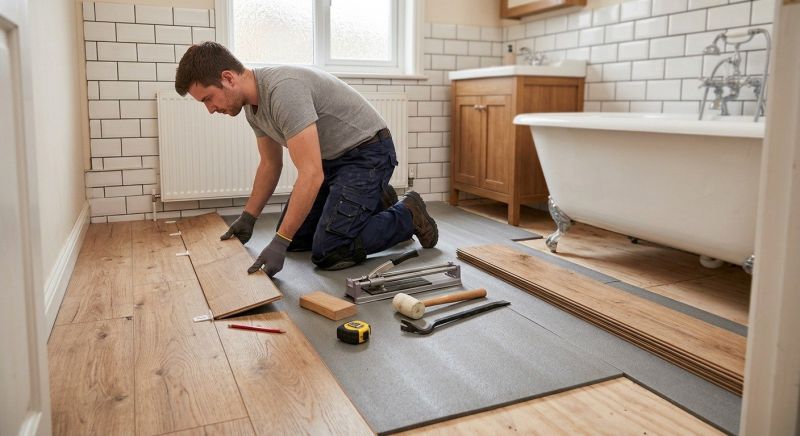 Laminate Tile Installation in Colchester, CT
