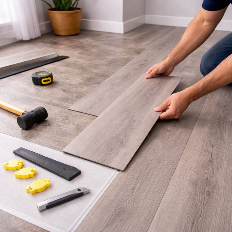 Luxury Vinyl Tile Installation in Madison, CT