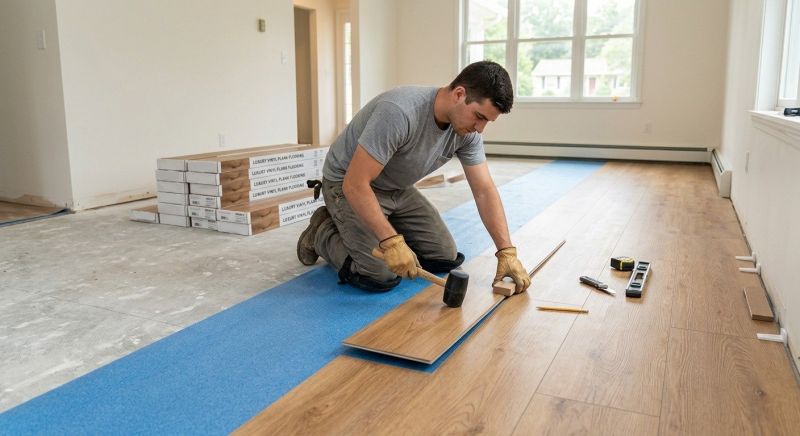 Lvt Flooring Installation in Niantic, CT