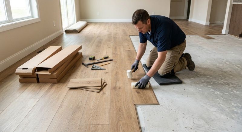 Lvt Flooring Installation in Tolland, CT