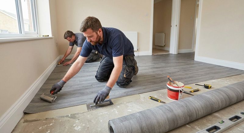 Sheet Flooring Installation in Cromwell, CT