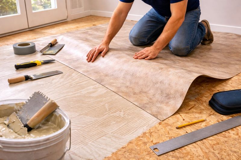 Sheet Flooring Installation in Hartford, CT