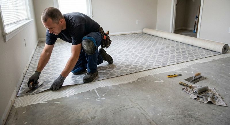 Sheet Flooring Installation in Tolland, CT