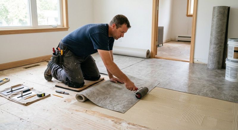Sheet Vinyl Installation in Norwich, CT