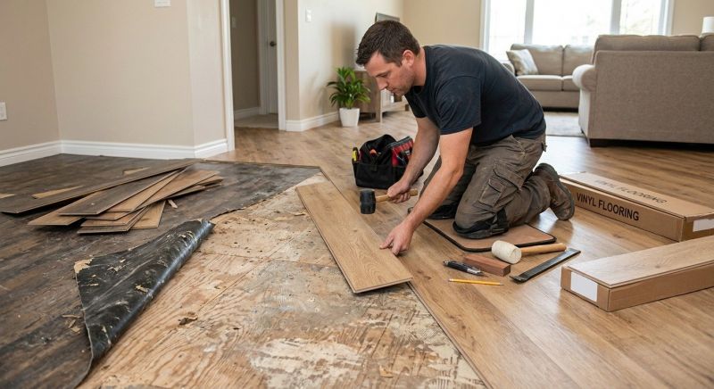 Vinyl Flooring Installation in Gales Ferry, CT