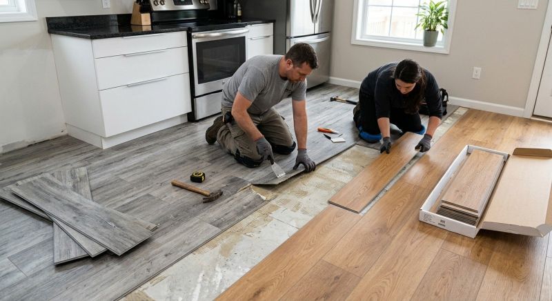 Vinyl Tile Replacement in Colchester, CT